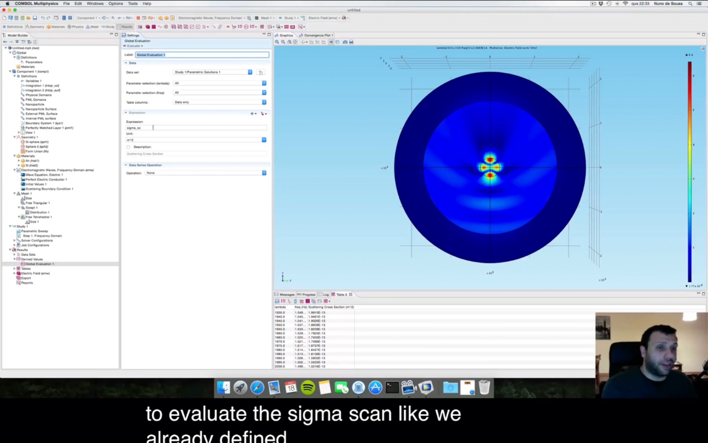 Comsol:Scattering Cross Section of a Si nanoparticle/硅纳米粒子的散射截面哔哩哔哩bilibili