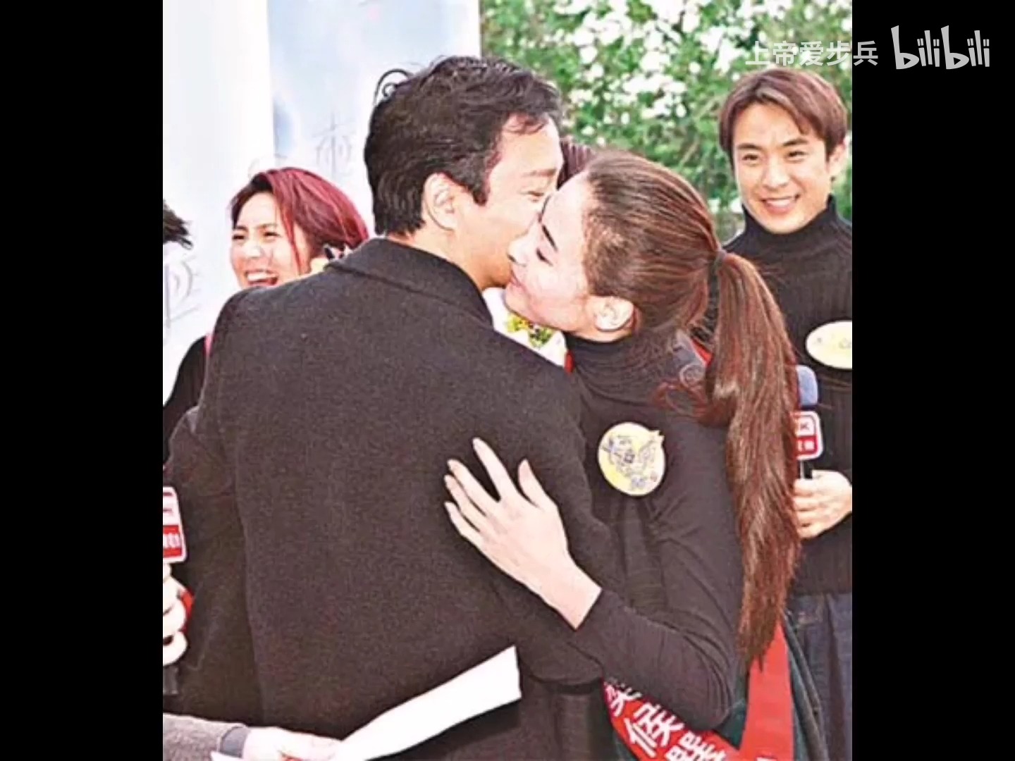 1999张国荣 张柏芝 邱淑贞《左右情缘》幕后照