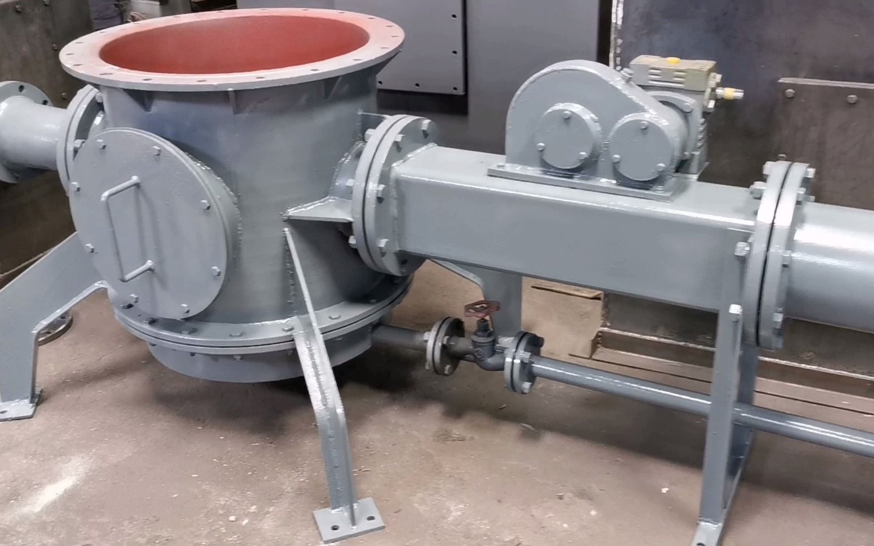 郑州冠德连续气力输送料封泵厂家 展示lfb稀相输灰料封泵_哔哩哔哩