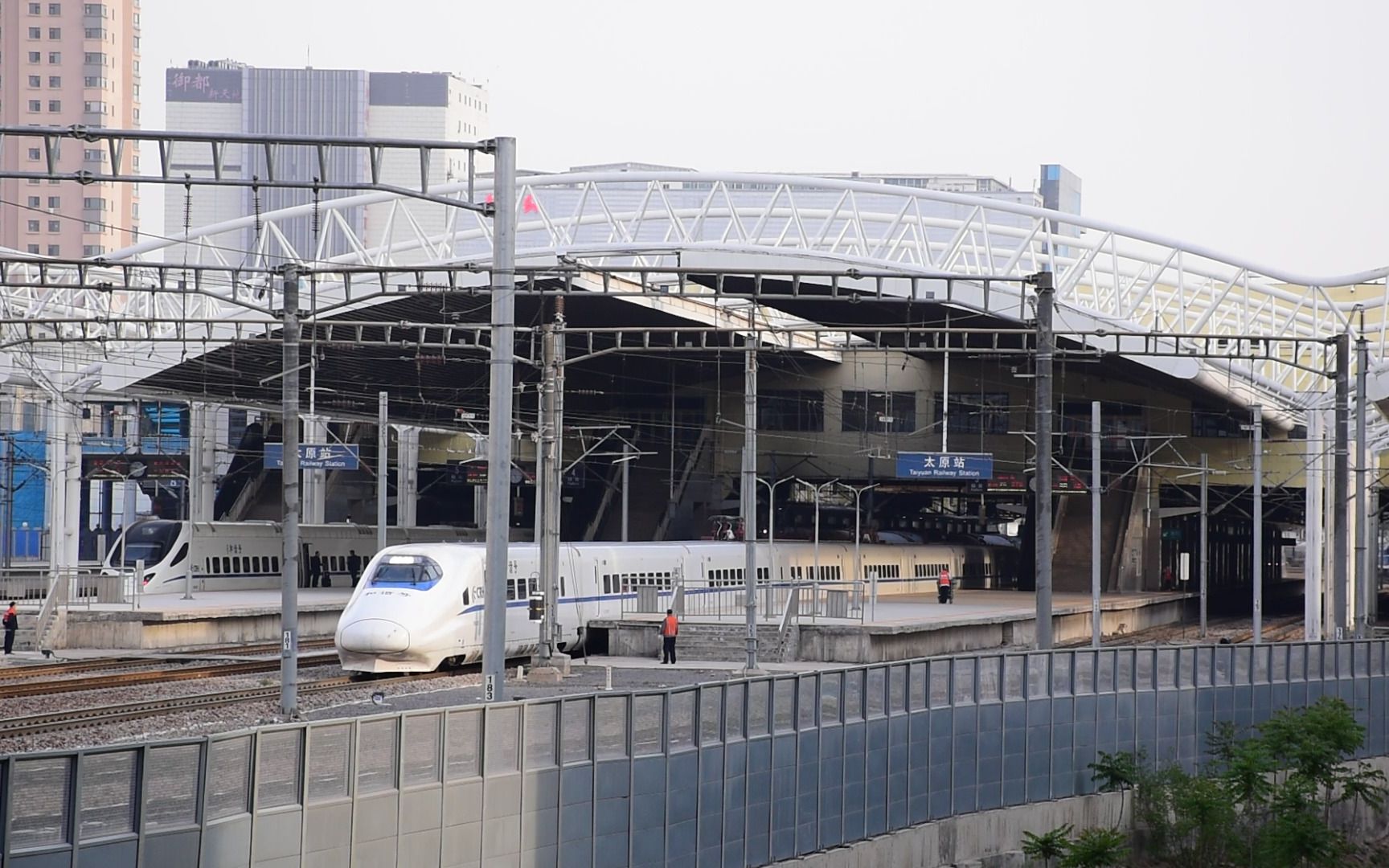 太忻城际d5310(太原南→原平西)太原站3站台出站