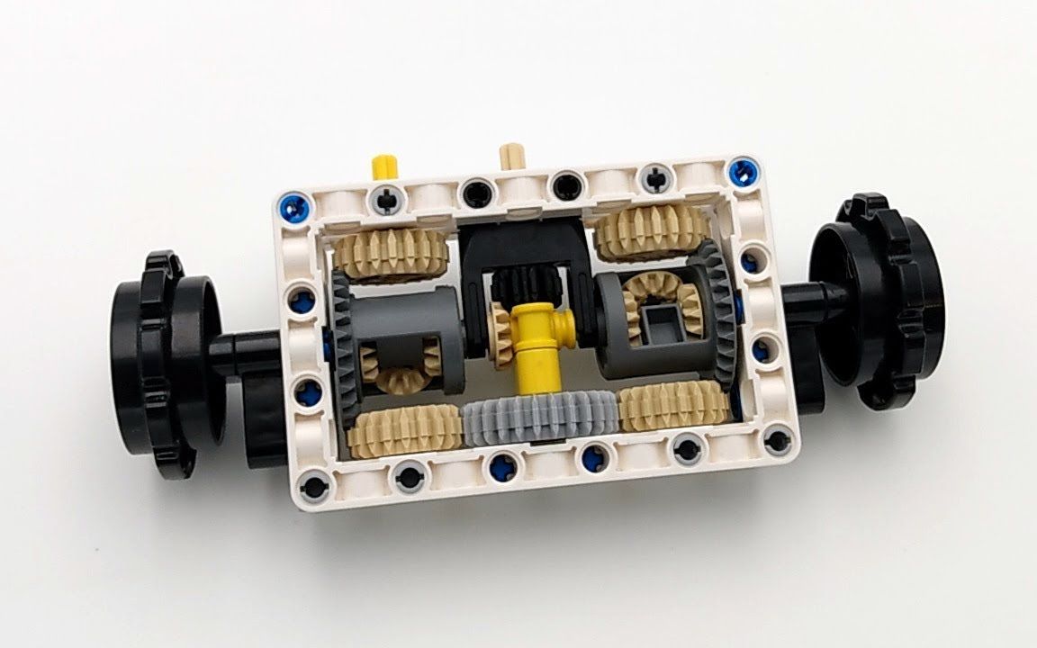 紧凑型双流波箱 lego乐高 technic科技/机械 moc