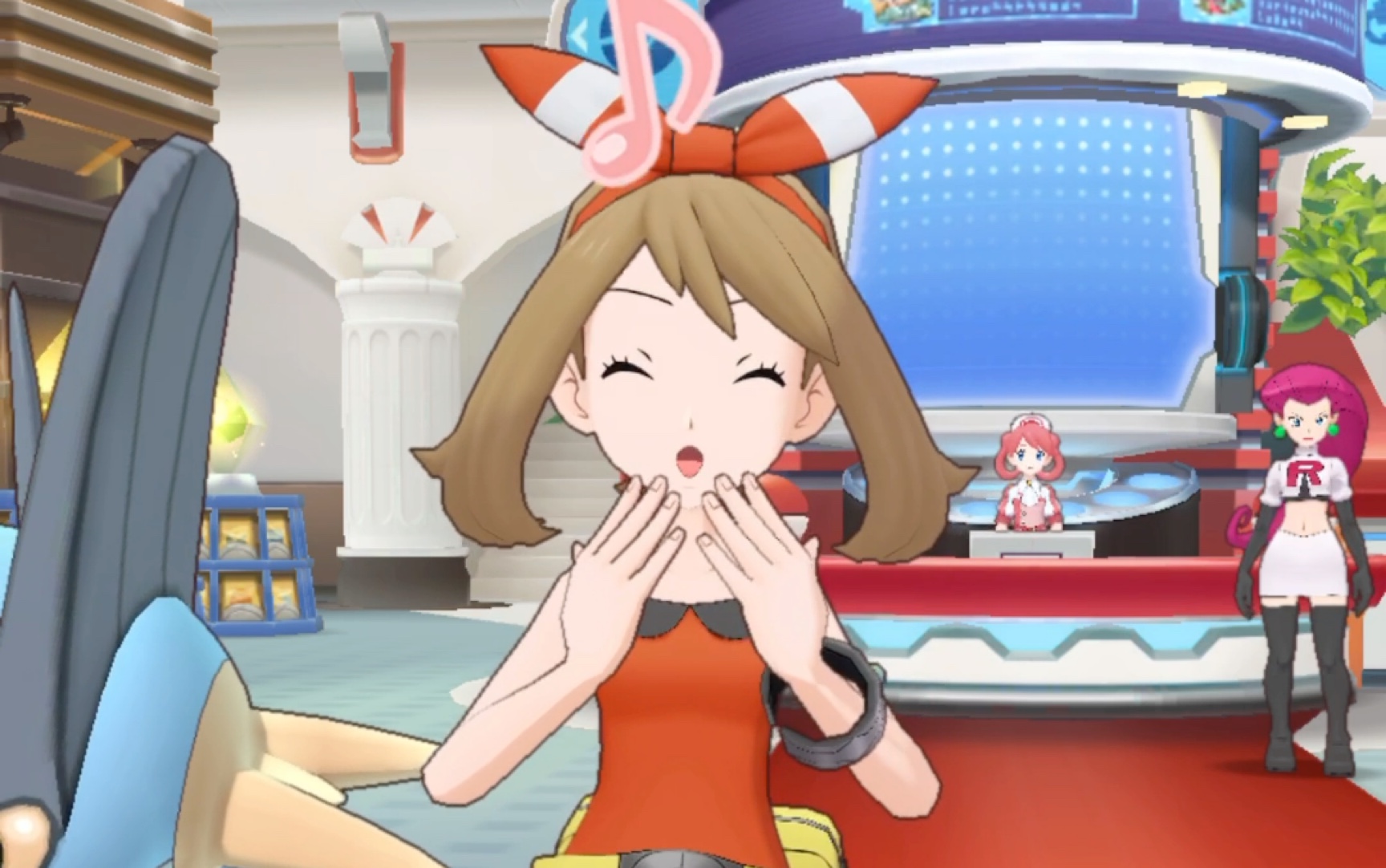 宝可梦中心 与小遥的对话_哔哩哔哩_bilibili