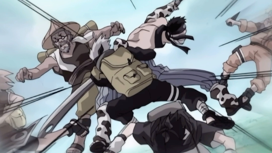 火影忍者复制忍者卡卡西vs桃地再不斩1