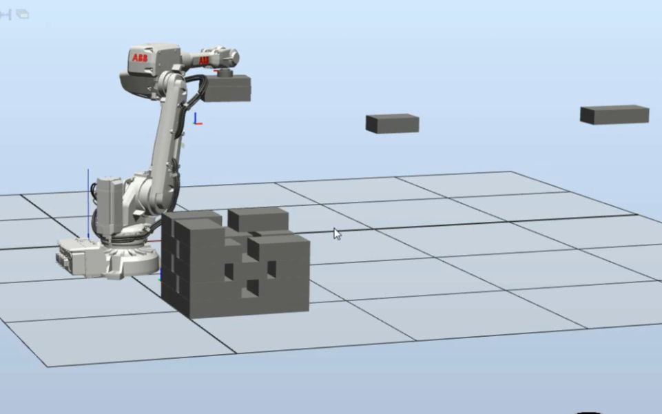 robotstudioabb工業機器人虛擬仿真教程——夾具(不是吸盤)碼垛