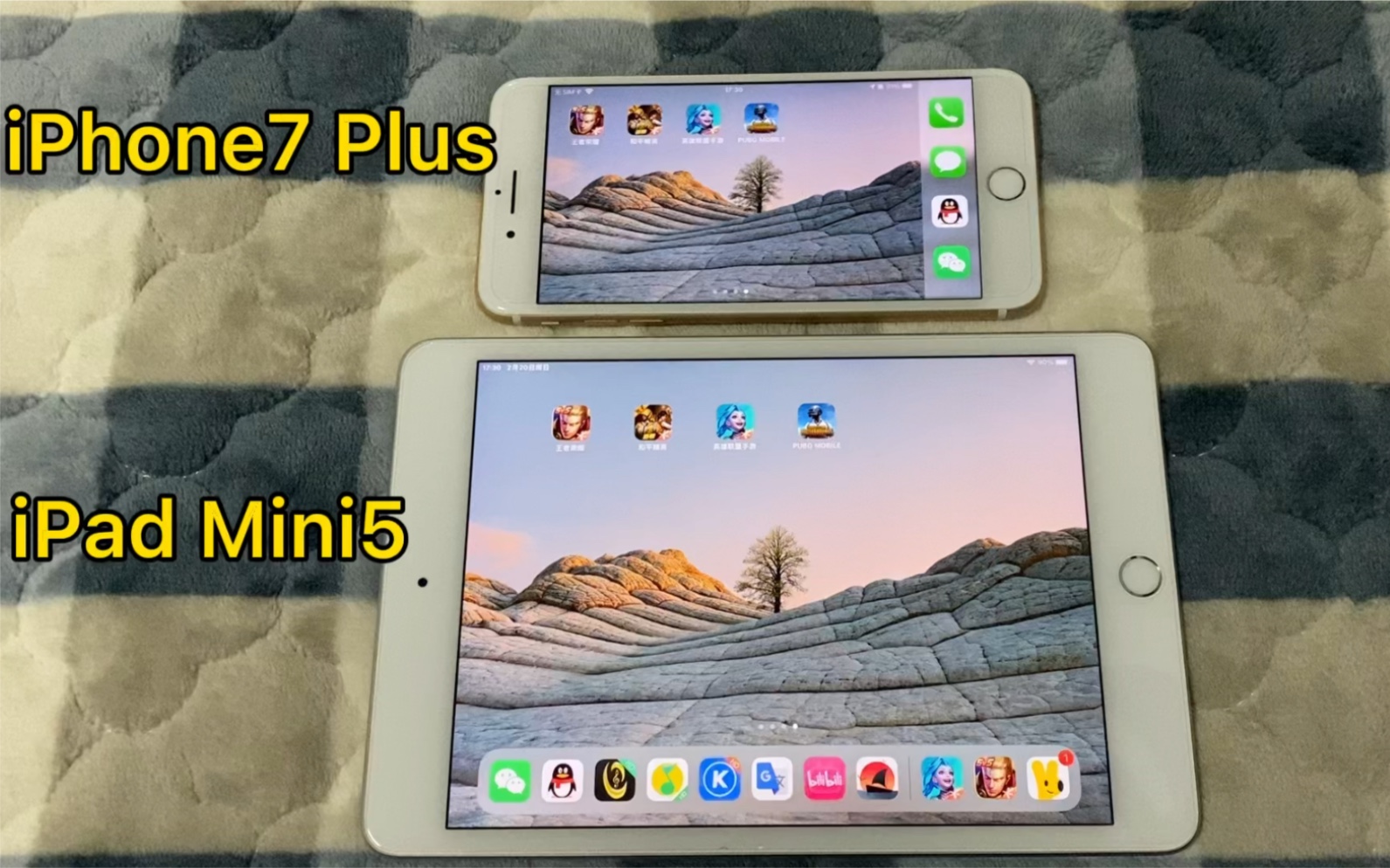 iPhone7Plus也该退休了? iPhone7Plus VS iPadMini5