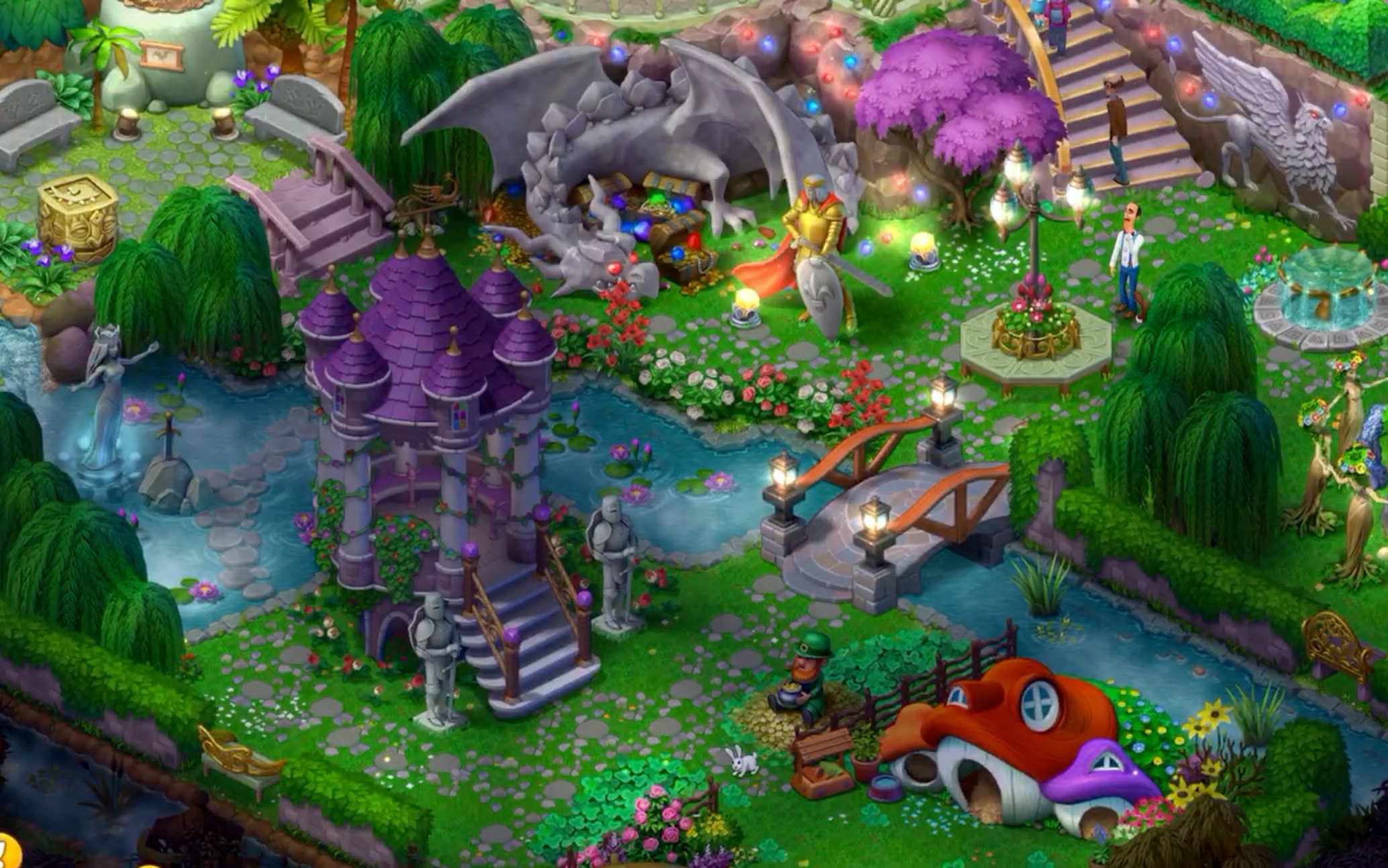 奥斯汀艰难修家之旅梦幻花园河岸花园第四部分童话仙境