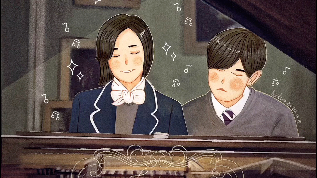 《不能说的秘密》手绘