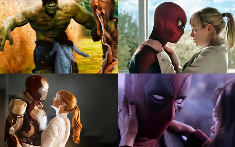 这电影中的四大英雄救美,你觉得哪个更感人,绿巨人救美好霸气