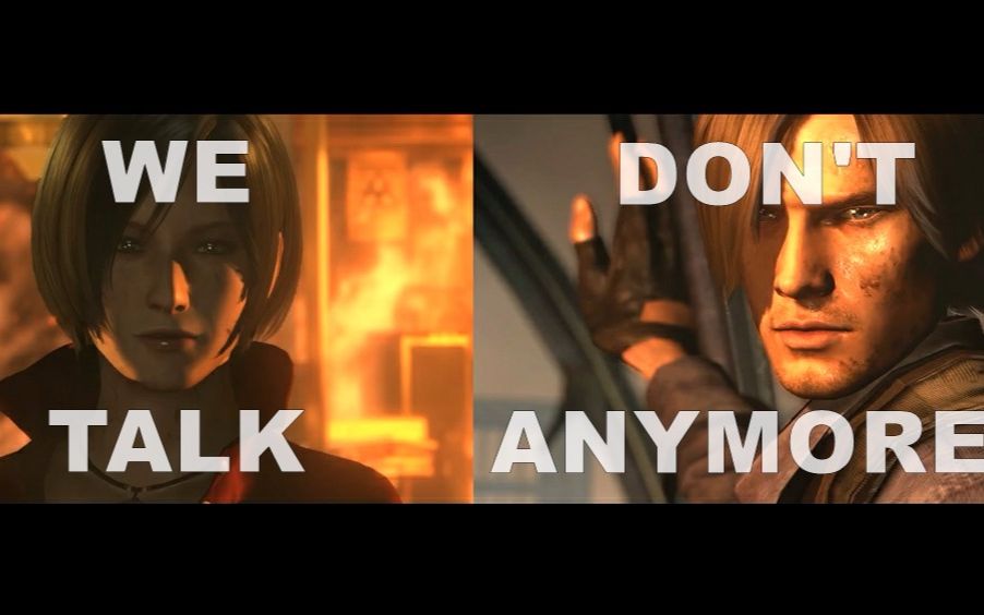 [图][Leon/Ada]We don't talk anymore(仿原MV