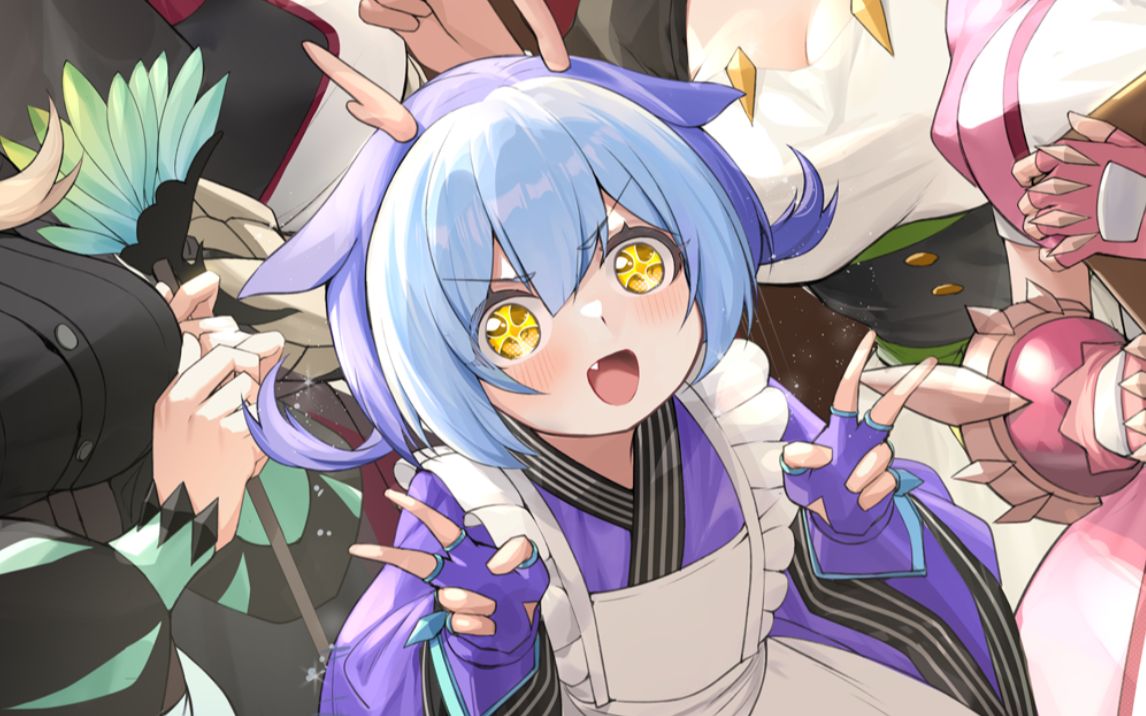 【游戏王同人卡图故事】小蓝与她的伙伴们(中篇)