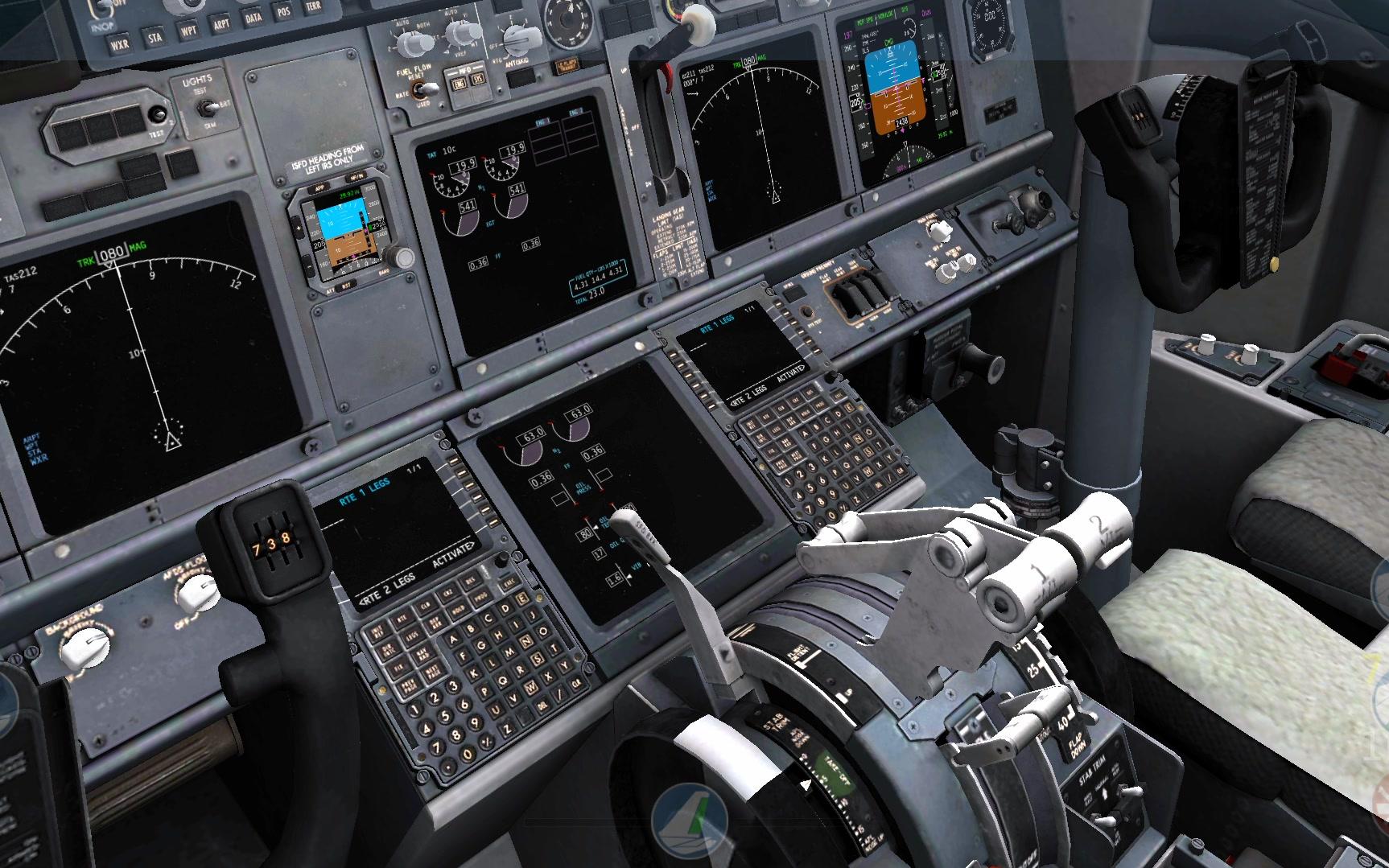 【不知道/波音738】《xplane-10》手机版,波音738大雾天盲降_哔哩哔哩