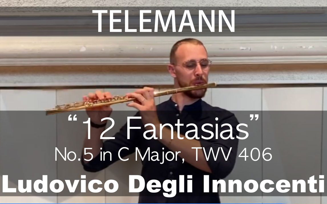 [图]G.P.Telemann___12 Fantasias - No.5 (Ludovico Degli Innocenti)