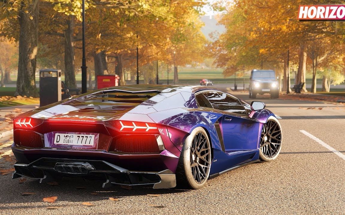 地平线4兰博基尼aventadorlp7004试驾60fps