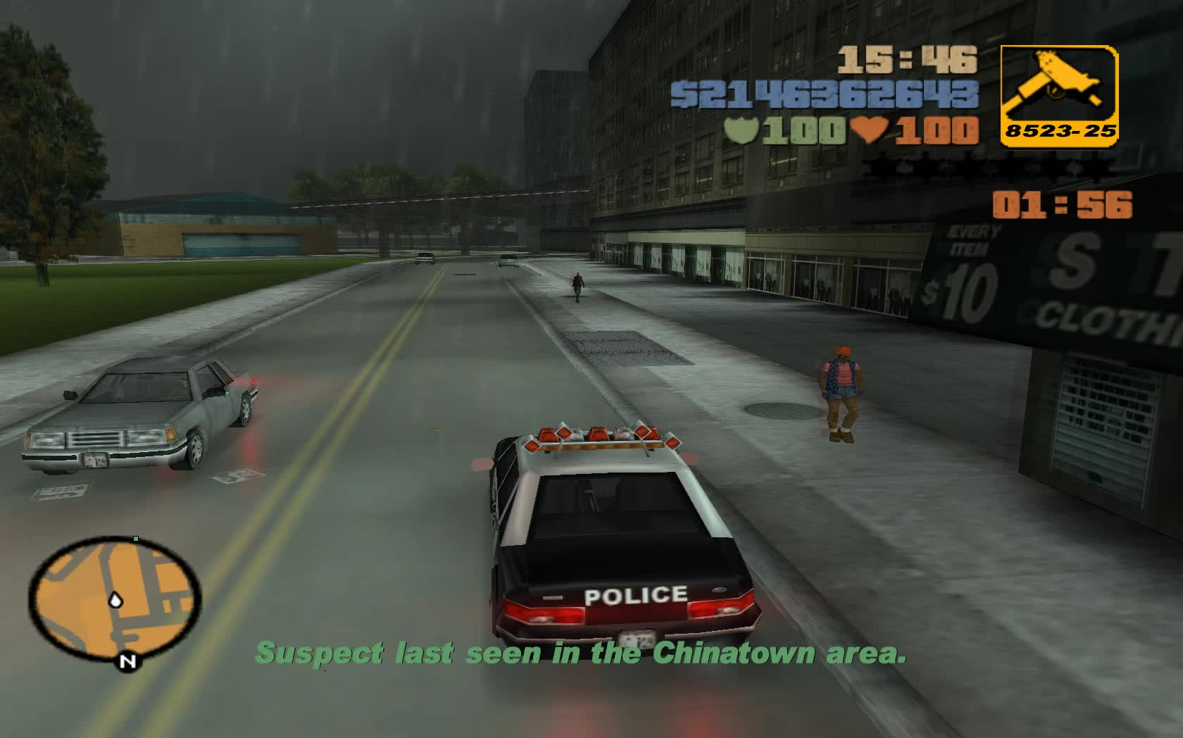 如何不开一枪完成gta3警车任务?【gta3极限初始存档流程part8】侠盗猎车手