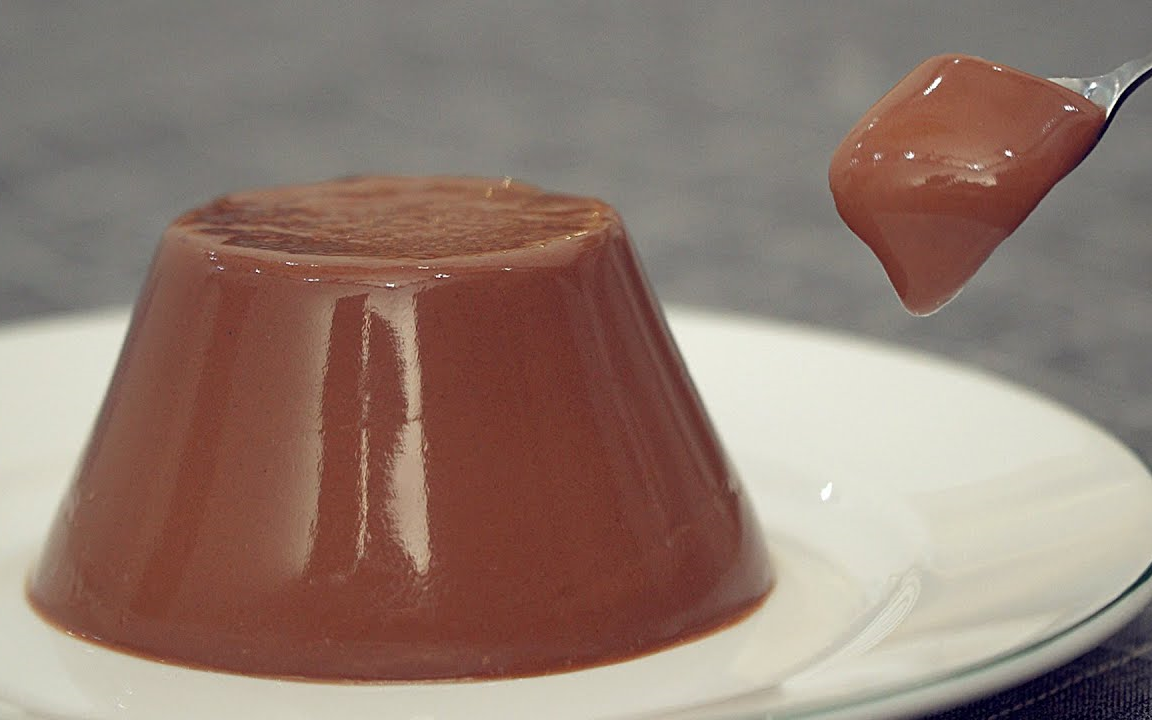 nino中字滑嫩的巧克力奶冻chocolatepannacotta