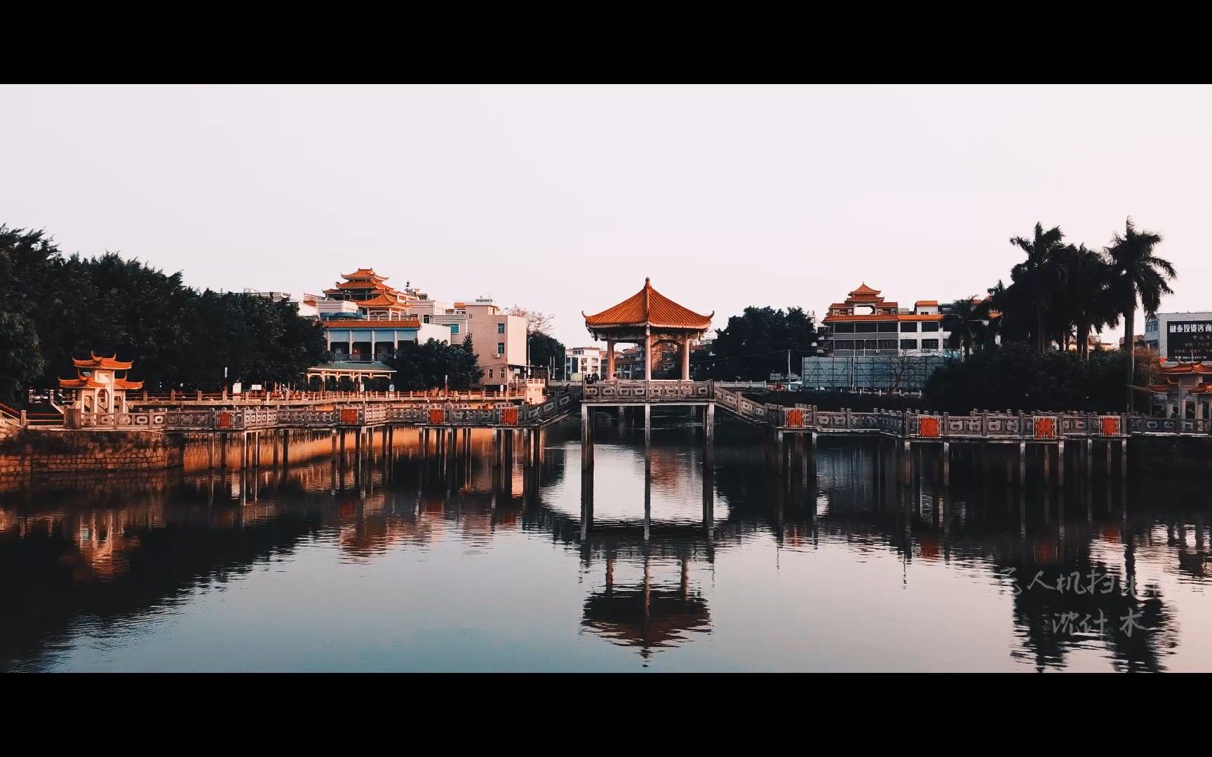 『航拍棉湖』——不一样的视角看棉湖古镇_哔哩哔哩 (゜-゜)つロ 干杯