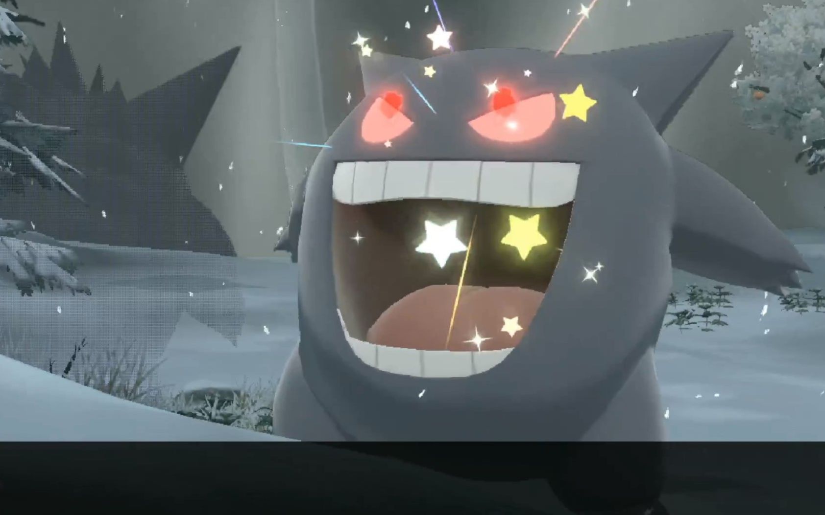 【宝可梦阿尔宙斯】闪光头目耿鬼!听说猛男都爱它