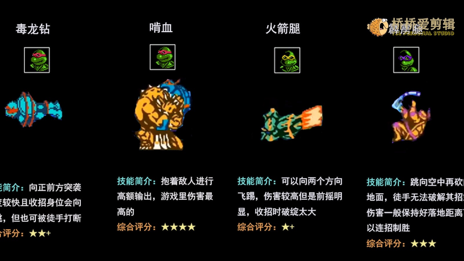 激龟快打全必杀评估-坂崎亮