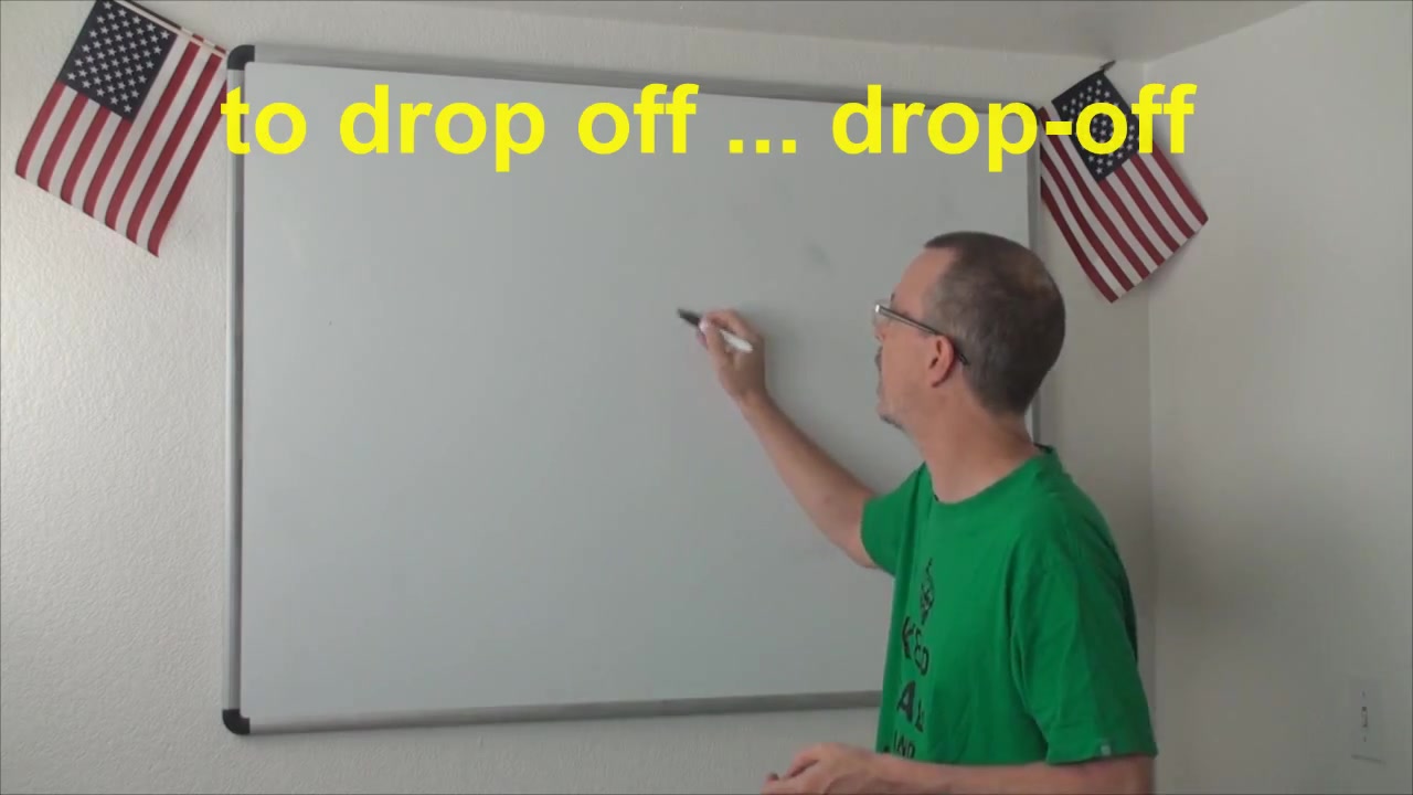 [图]Daily Easy English Expression 0607 - to drop off and drop-off