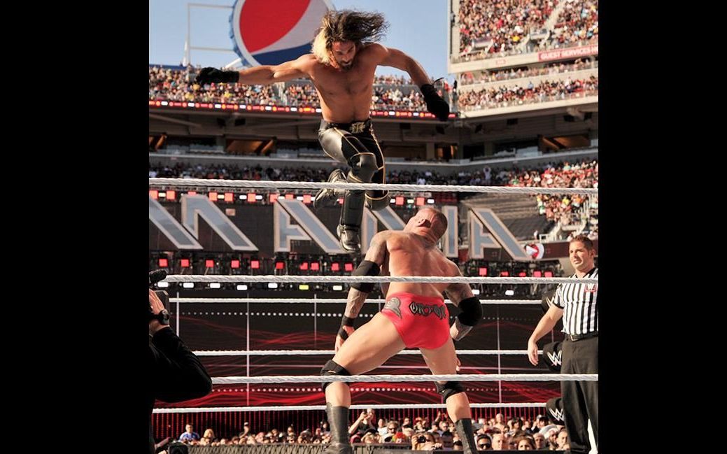 【wwe2k20】兰迪奥顿vs赛斯罗林斯 rko的华丽盛宴