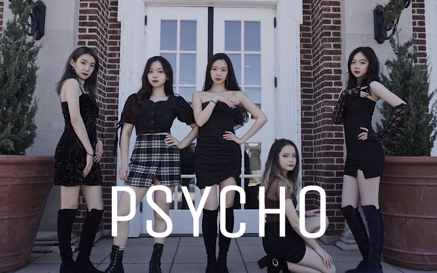 choomiesredvelvet暗黑风psycho美国留学生翻跳