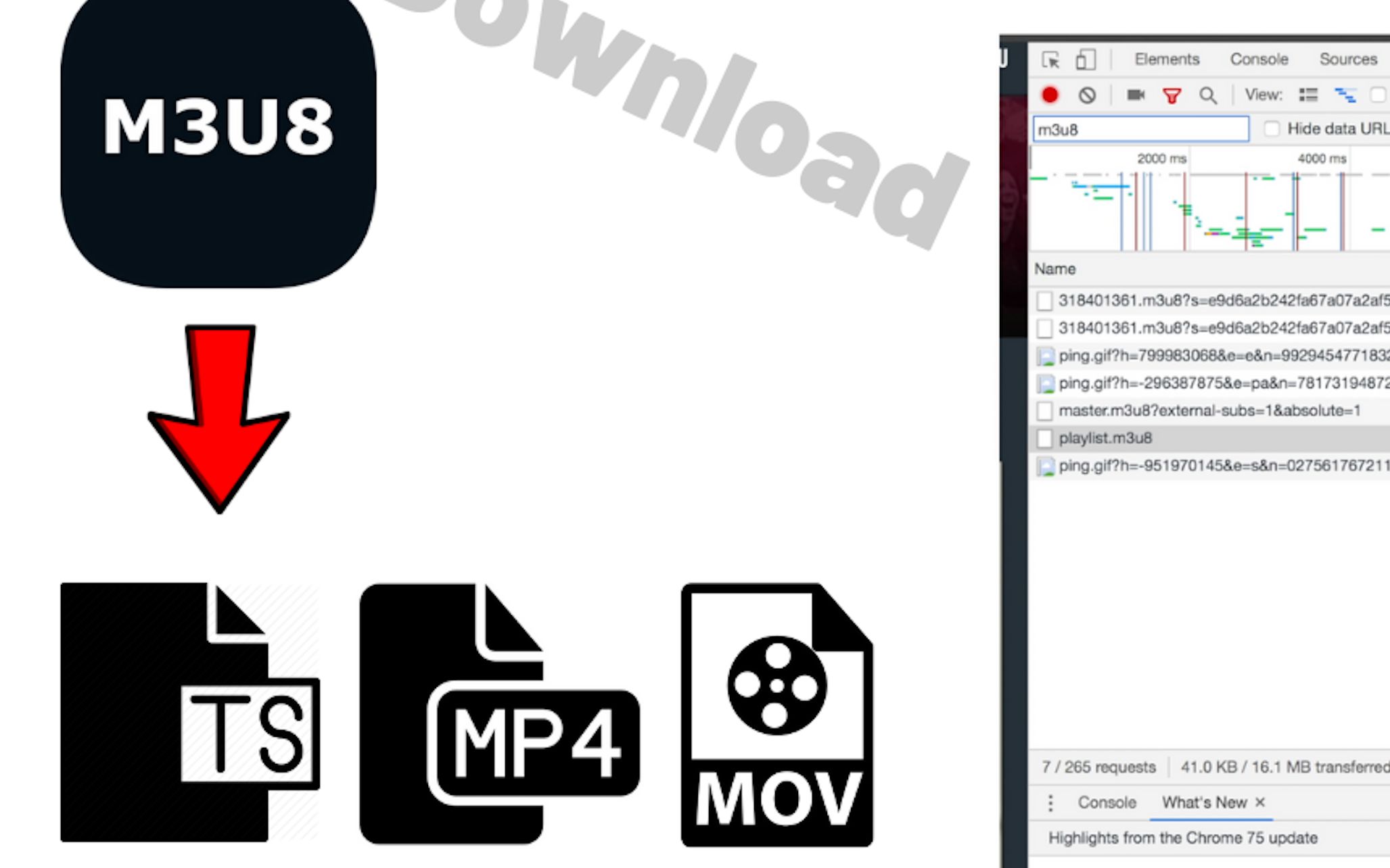 冷門知識解密m3u8視頻下載ts文件後用ffmpeg合併