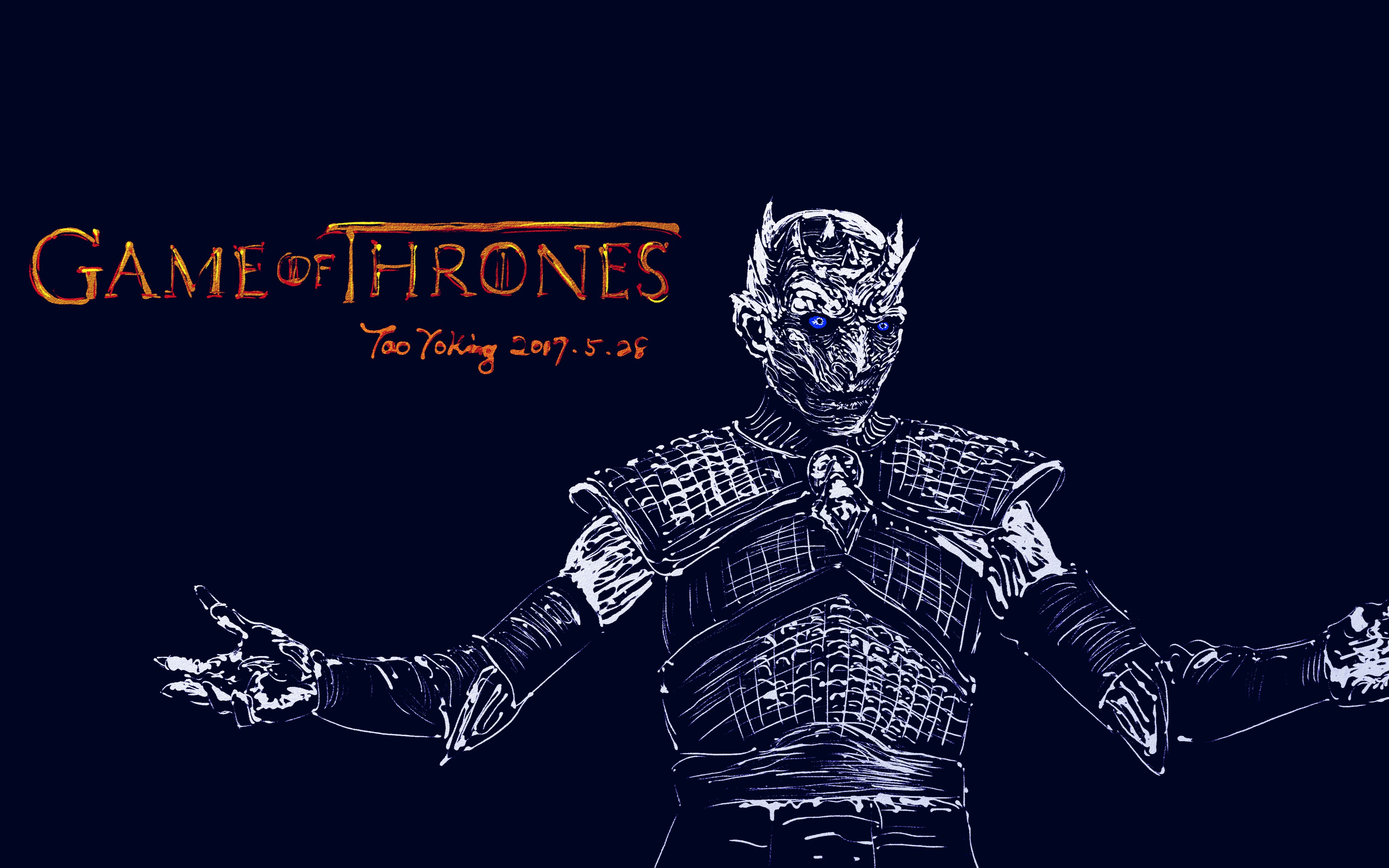 3分钟看大神画《冰与火之歌》异鬼