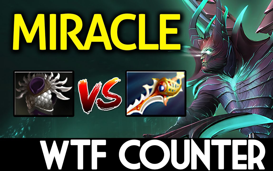 【dota】miracle- [圣剑与刃甲的恩怨情仇] 心态爆炸的恐怖利刃