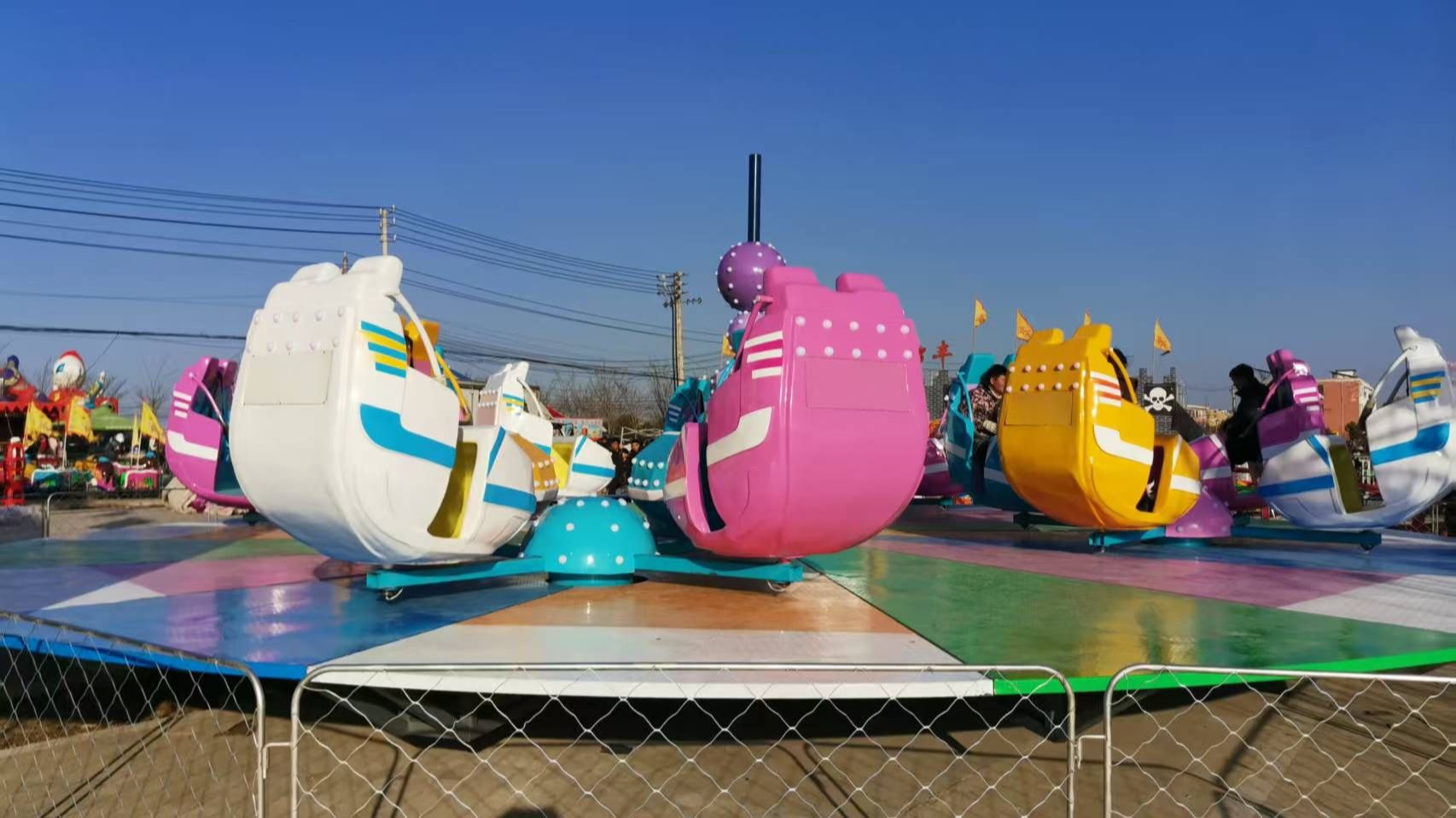 霹雳转盘 景区游乐设备 公园新款娱乐设施