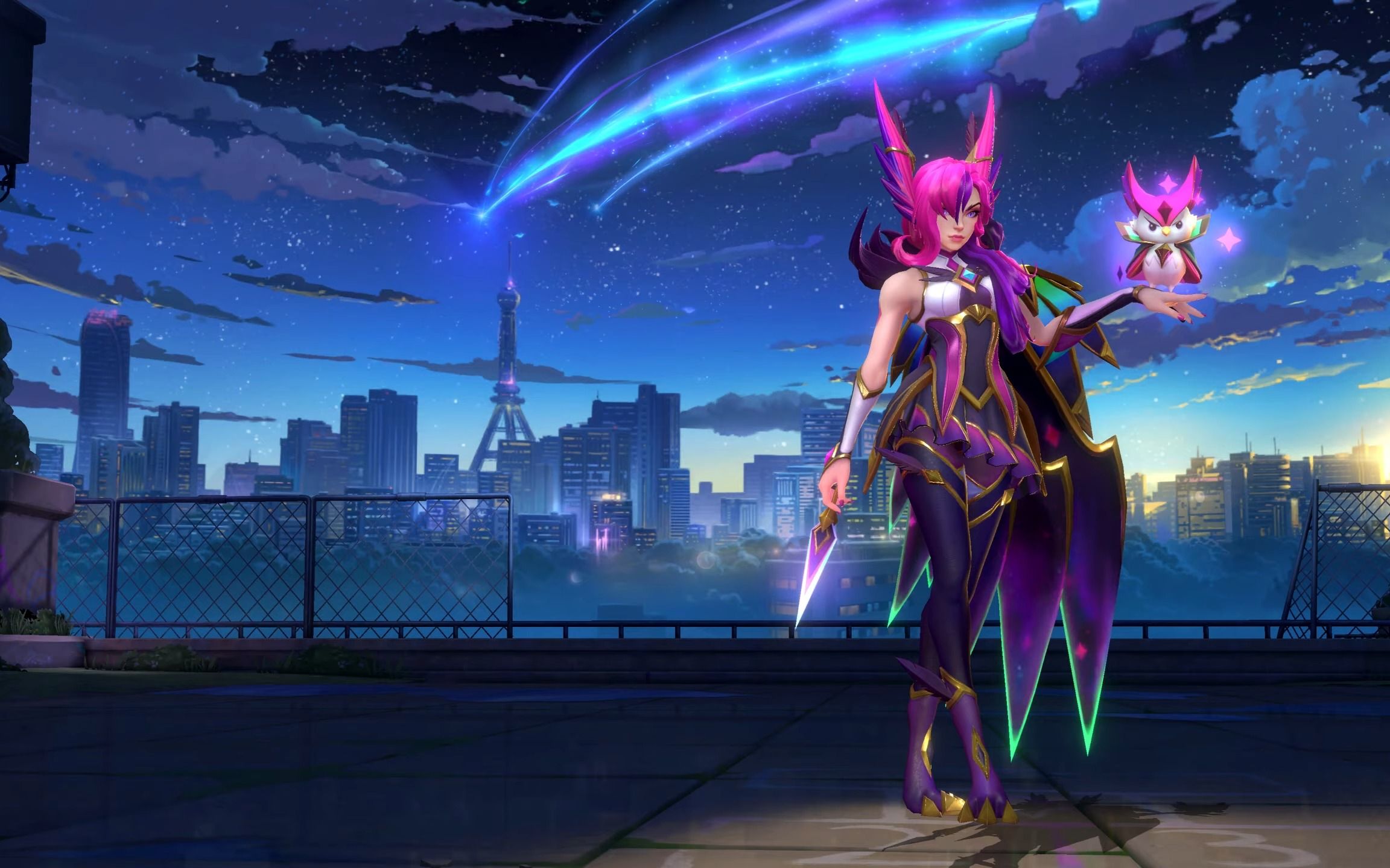 [图]救赎之星守护者 霞 皮肤视频 - LOL英雄联盟手游 Redeemed Star Guardian Xayah Wild Rift Skin Spotlight