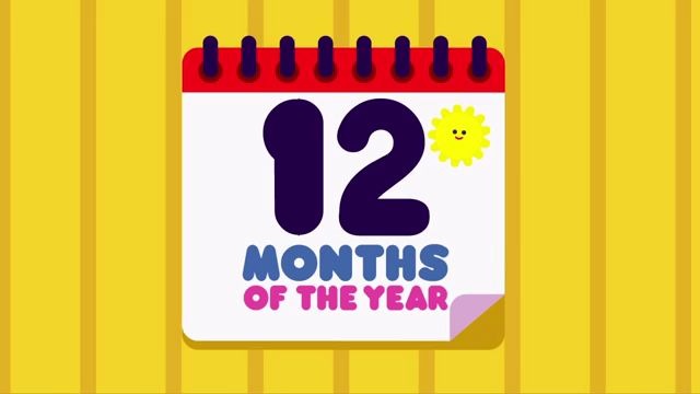 [图]【月份英语歌谣】Months of the Year Song 12 Months of the Year Song for Kids