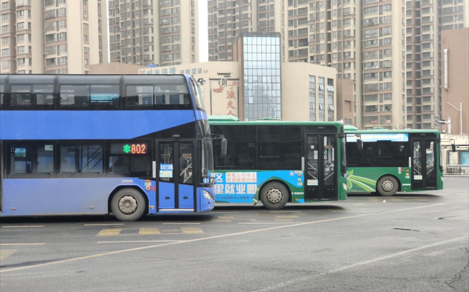 【坐着双层,一路向西】合肥公交802路pov原速原声版