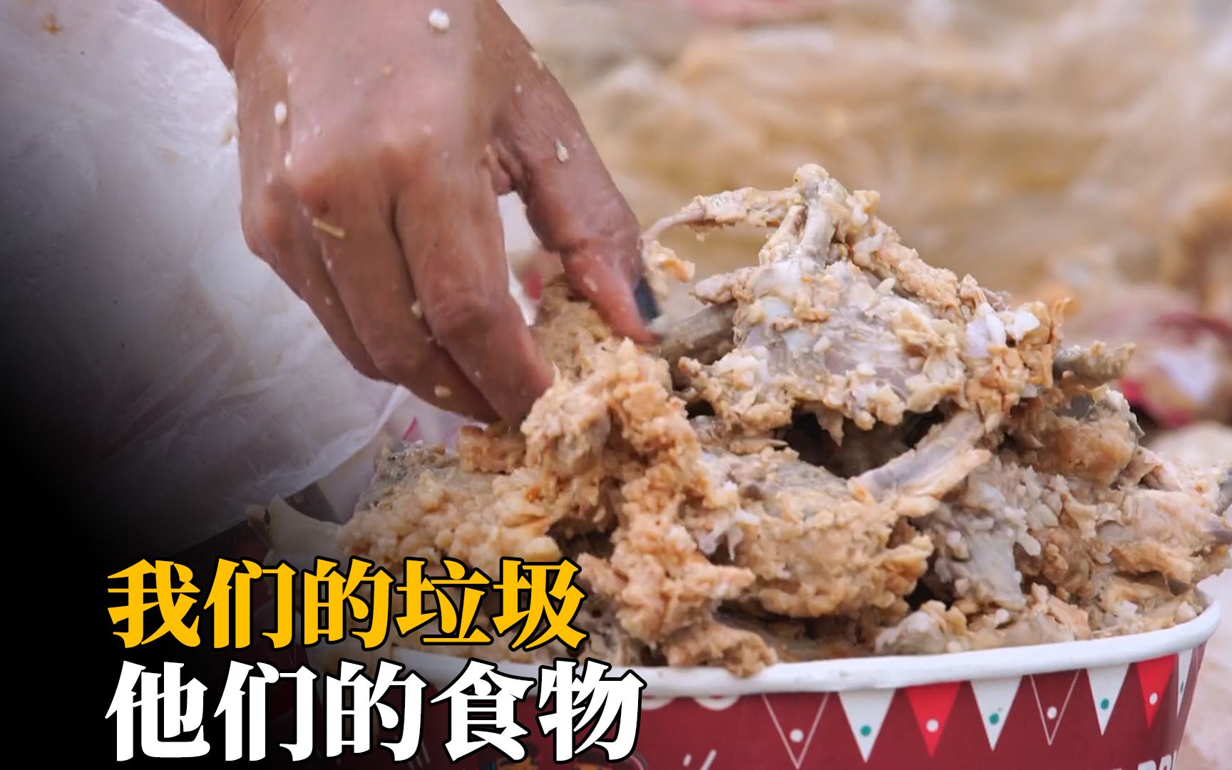 [图]9.8高分纪录片：我们丢的垃圾，却是他们的食物，脏、乱、差比肩印度，但这里却曾是“亚洲最发达国家之一”