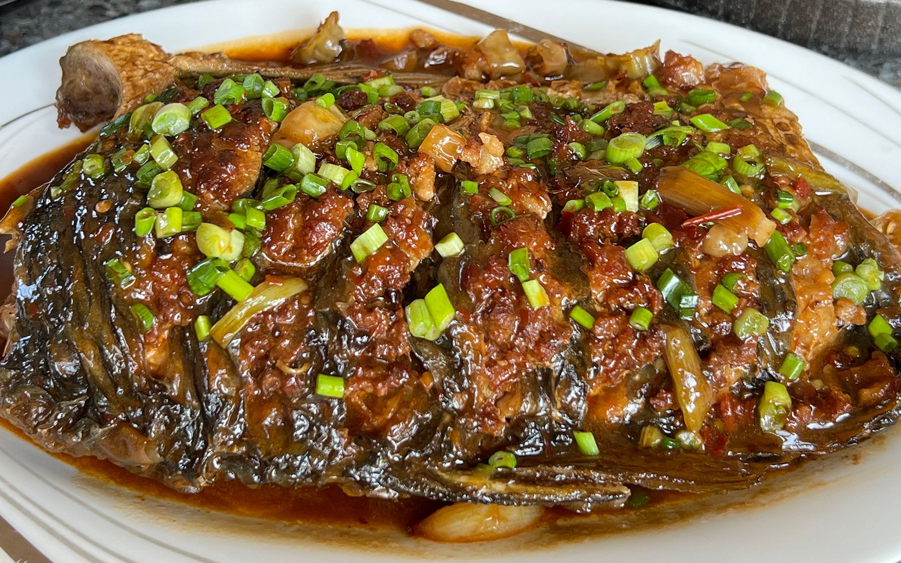 山西传统名菜——山西糖醋鱼_鲤鱼_黄河_鱼肉