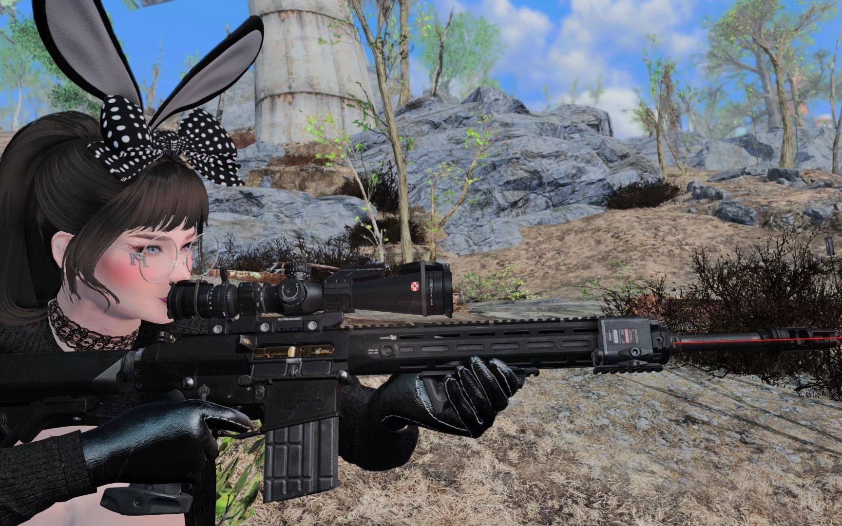 《日式小姐姐带你测试b最新stoner rifle-25》