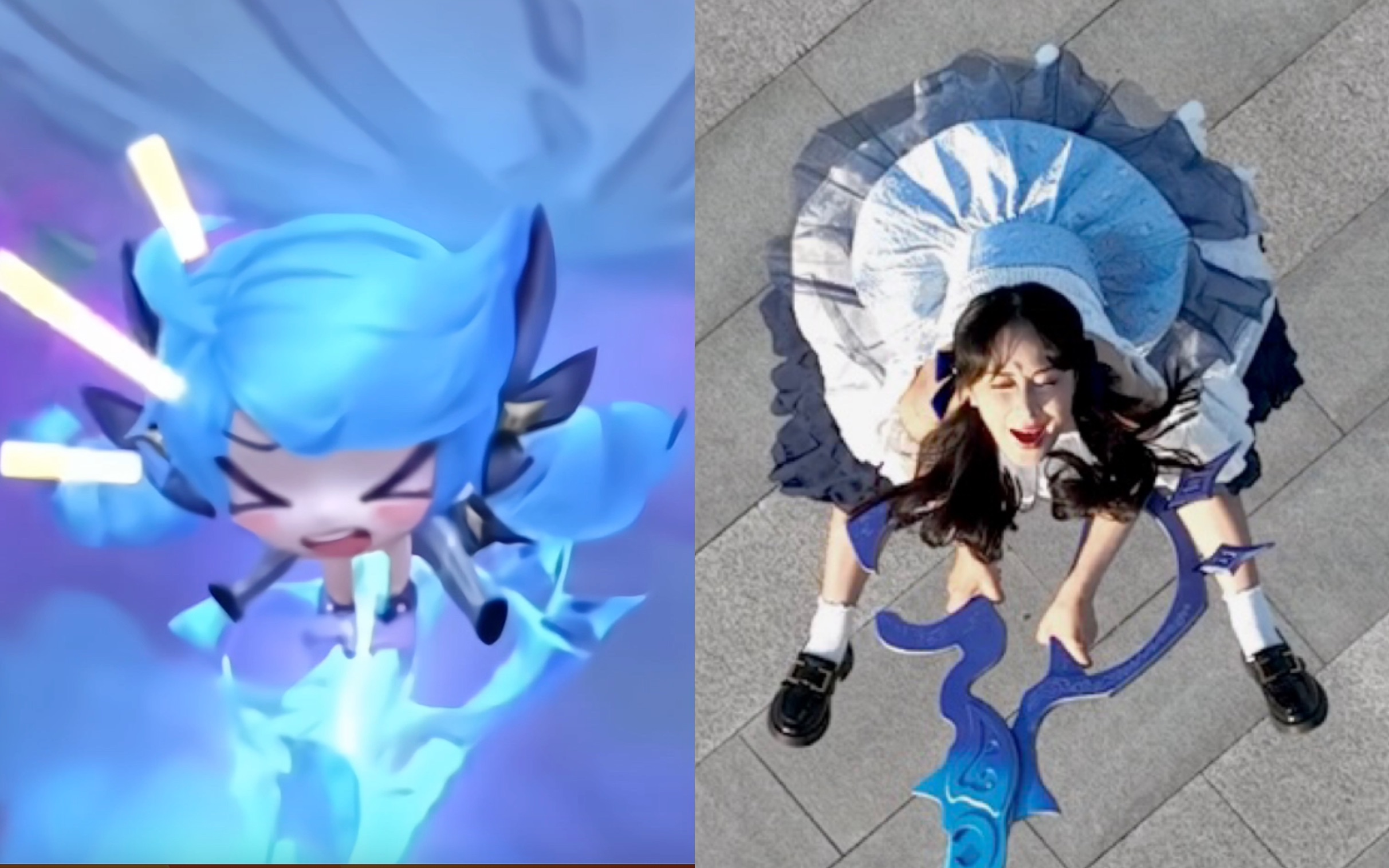 【小小格温摇/真人版】 你说的对,但是格温不受影响-沃恩ww-格温-哔哩