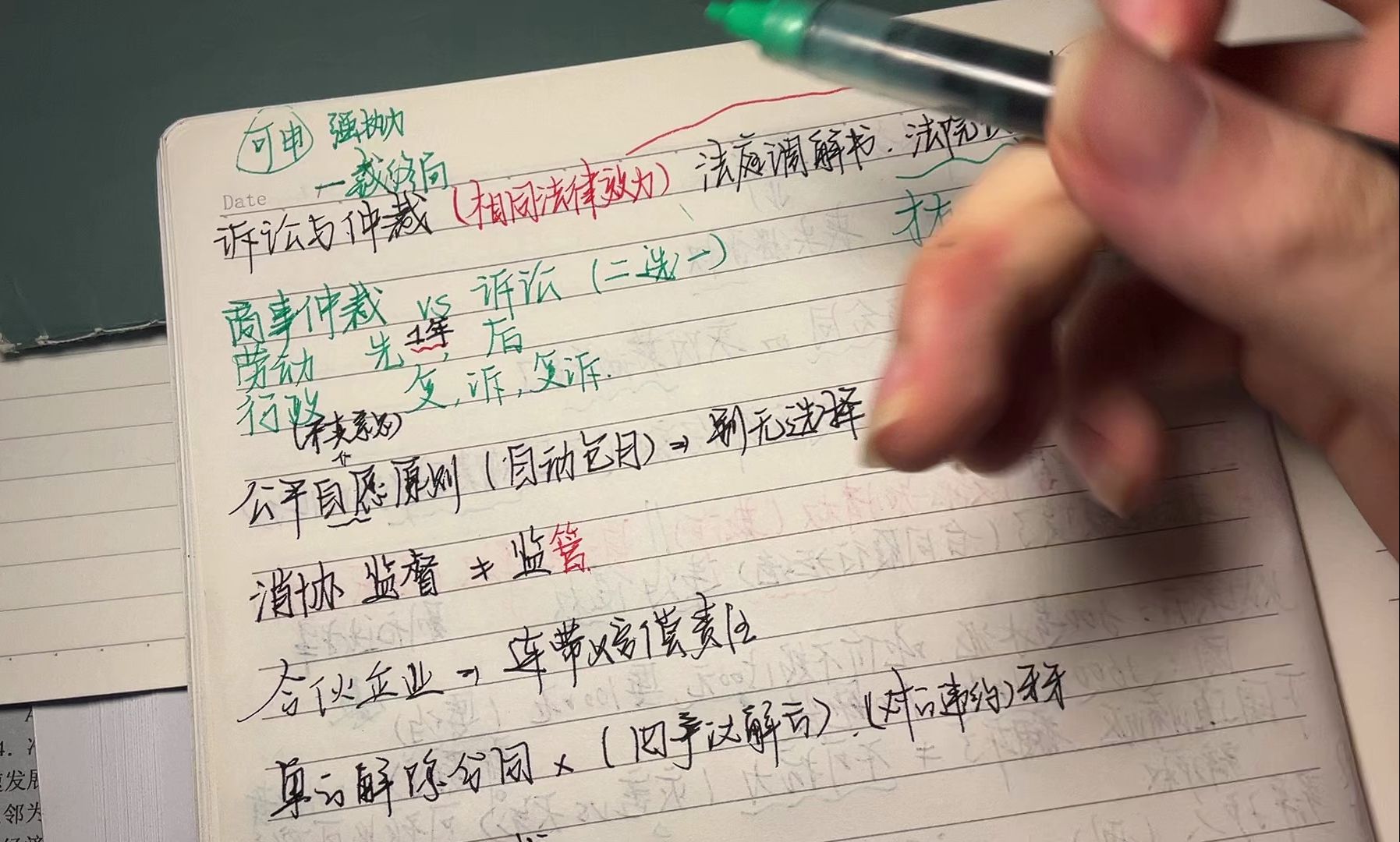 (视频切片,易错易混辨析)仲裁与诉讼,商事仲裁劳动仲裁行政复议,法律效力与法律强制力哔哩哔哩bilibili