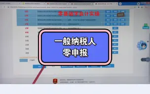 Télécharger la video: 一般纳税人零申报怎么操作