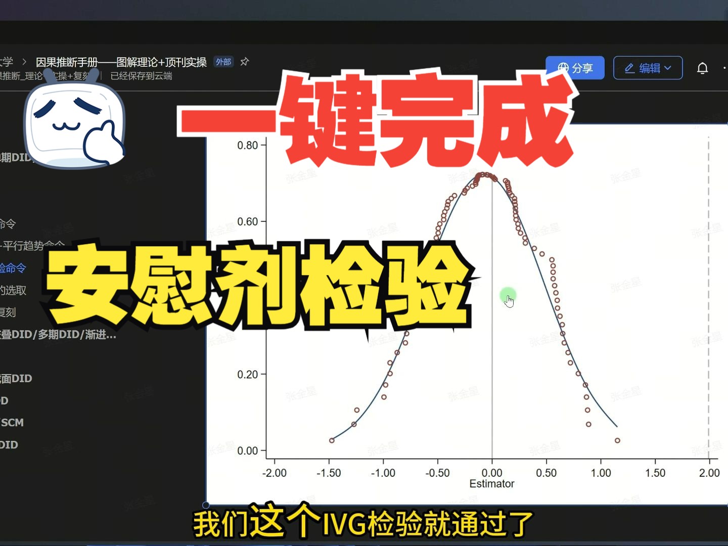 一键完成DID安慰剂检验命令哔哩哔哩bilibili