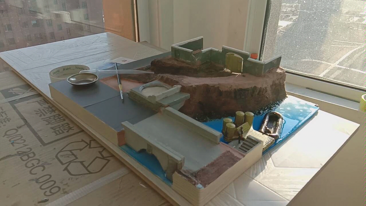 自制72比例地台