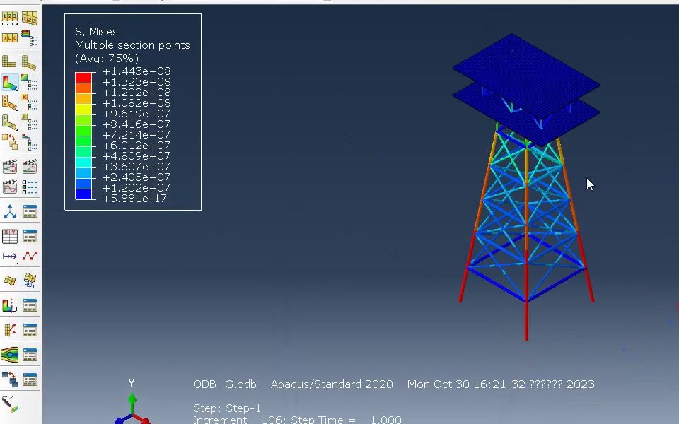 ABAQUS海洋平台建模哔哩哔哩bilibili