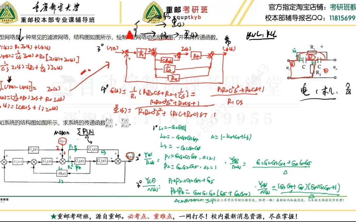 2023届重邮【805自动化控制】百日冲刺重点指导讲座哔哩哔哩bilibili