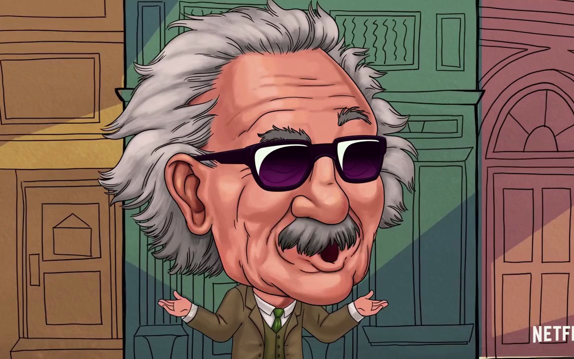 爱因斯坦壁纸漫画图片
