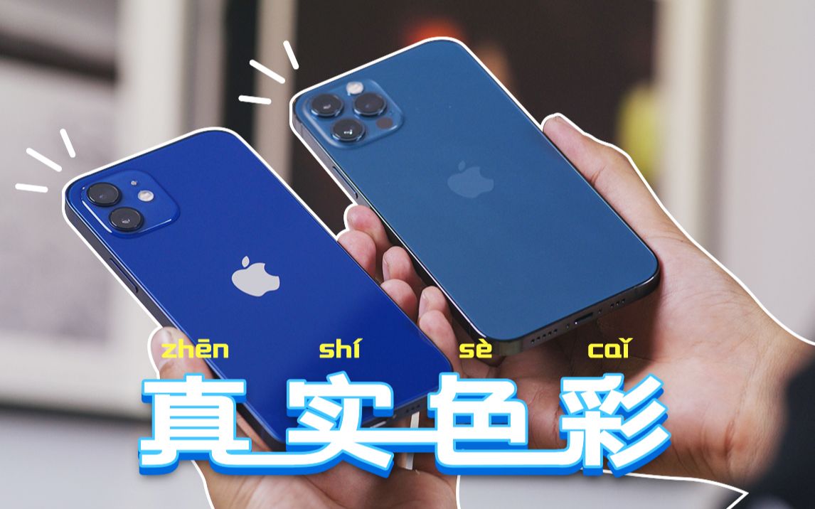 【6K】你喜欢什么色?iPhone 12 全系真实色彩实拍展示哔哩哔哩bilibili