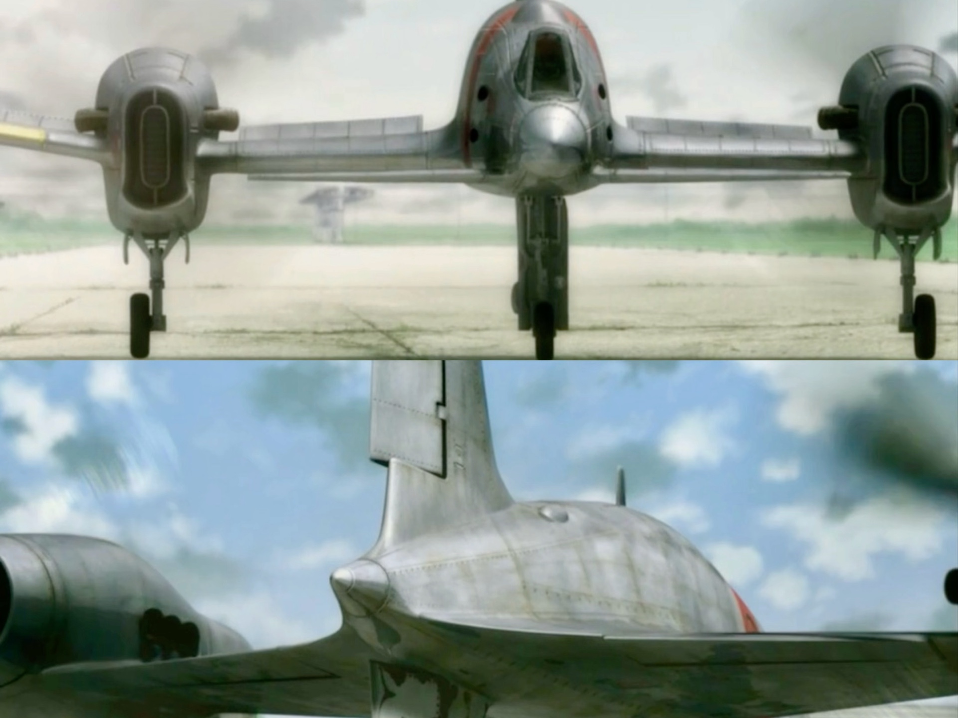 《空中杀手》机设