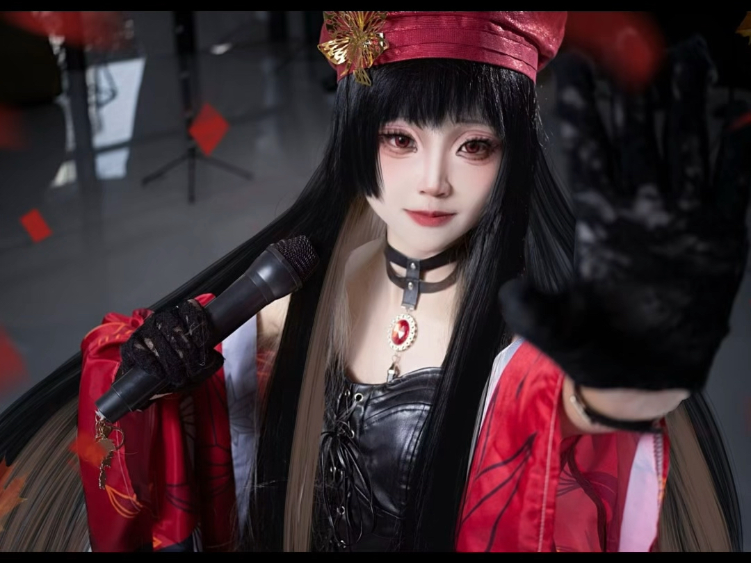 鬼女红叶歌手皮肤cos