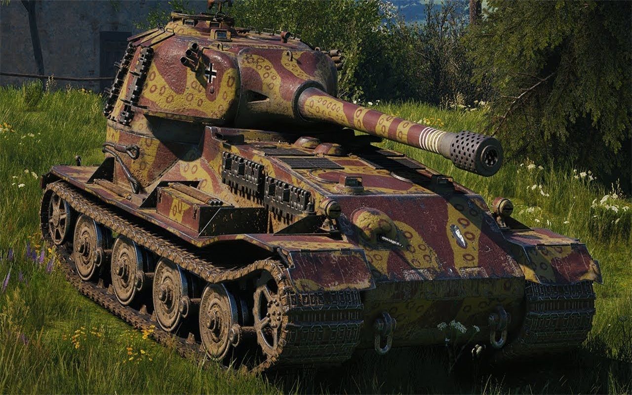 坦克世界外服失败狮攻城狮vk7201k6杀118万输出