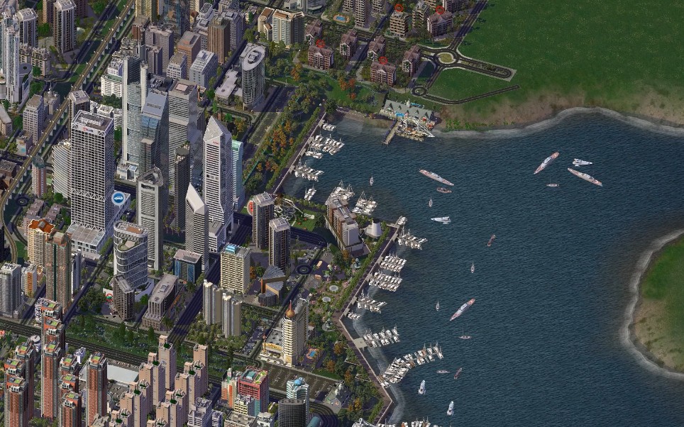 模拟城市4造景一05不会处理沿岸10分钟教你做出美丽的沿岸景观