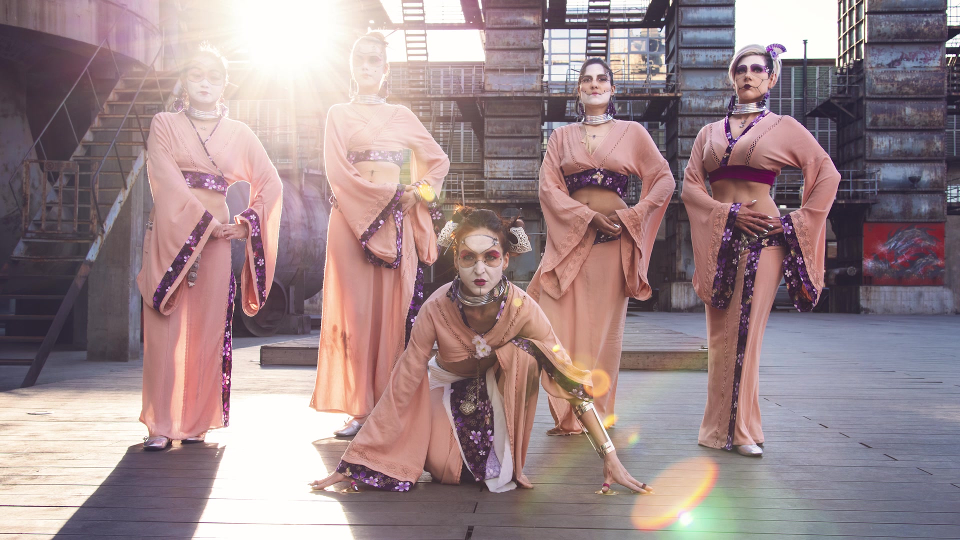 赛博艺伎cyborggeishainko部落肚皮舞