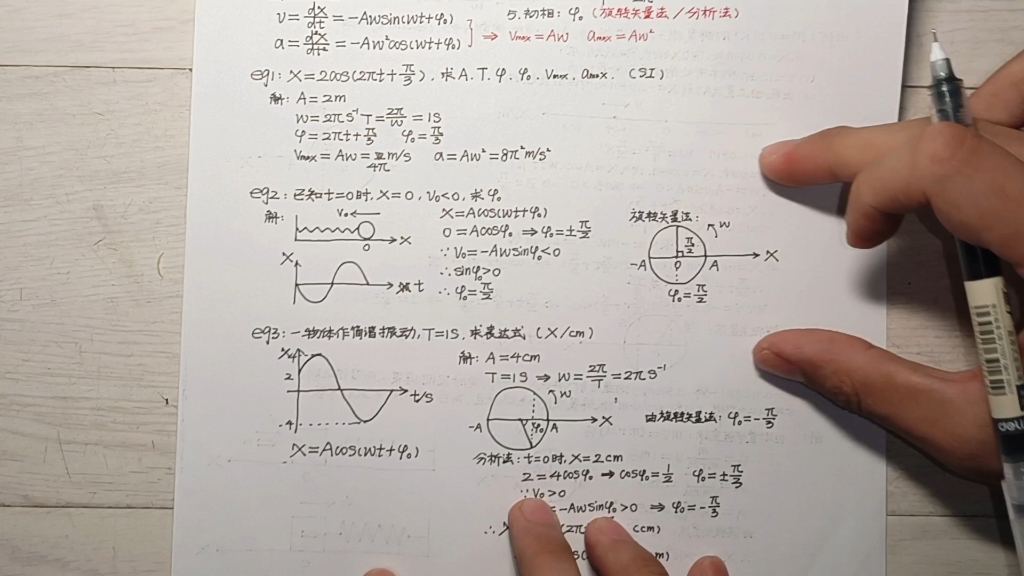 [图]大学物理(速成课)   机械振动---简谐振动方程